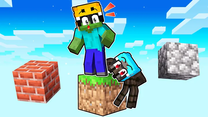 Playing As MOBS On ONE BLOCK Minecraft!