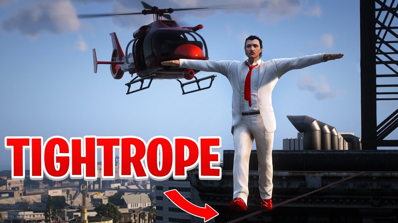 Gta 5 Fast Rope Trolling Players With A Deadly ROPE Walk In GTA 5 RP - YouTube