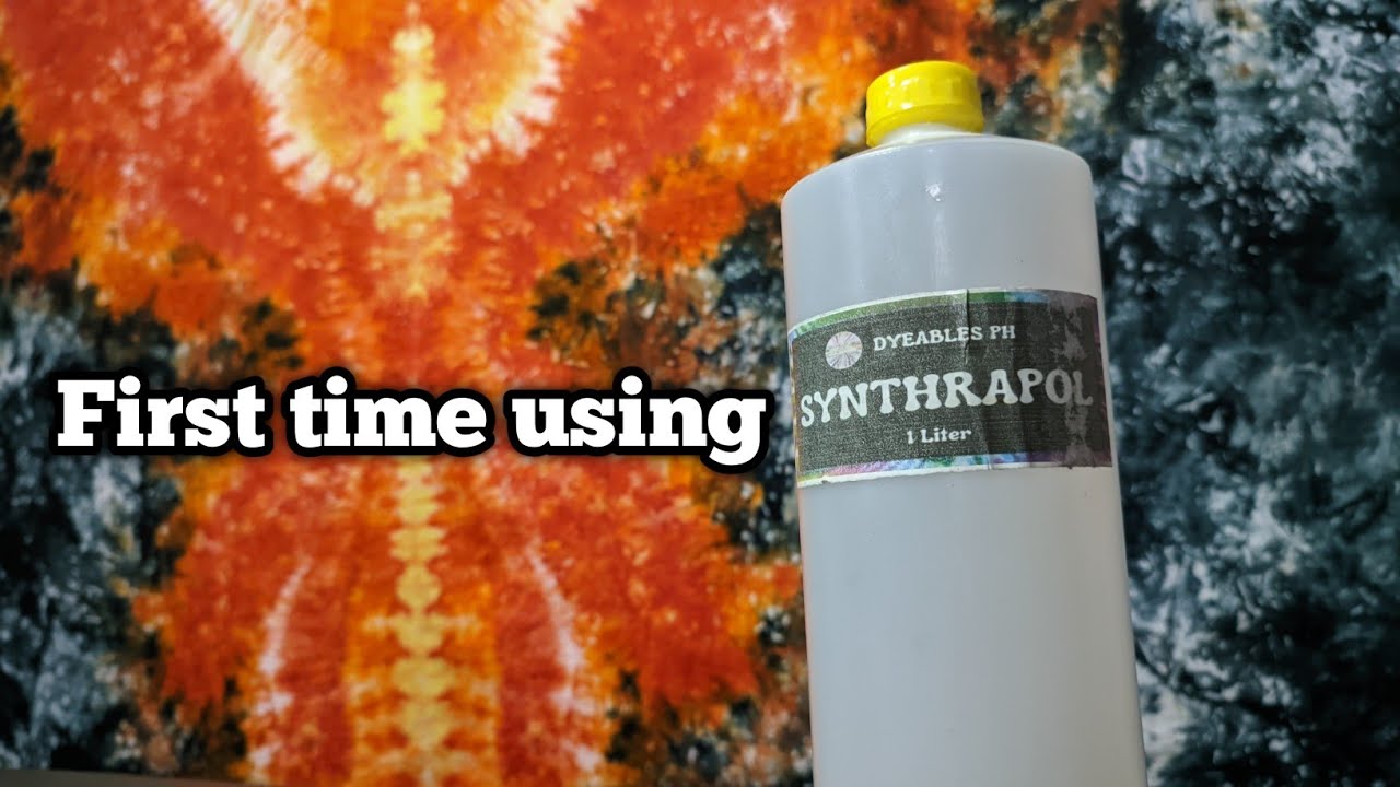 Easy Tie Dye Tips USING SYNTHRAPOL