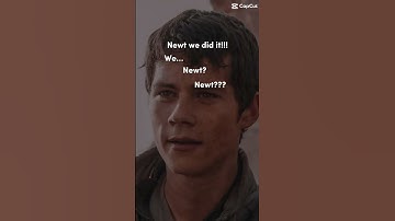 I feel evil for doing this… #mazerunneredit #sad #themazerunner #newt #thomas #newtmas #edit