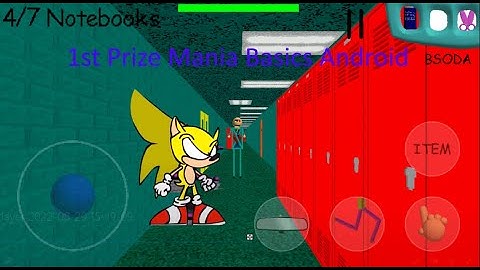 1st Prize Basics Mania Android | Baldi