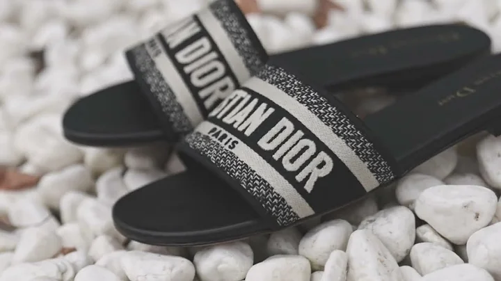 Unboxing DIOR DWAY SLIDES ON FEET