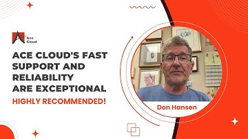 Ace Cloud Hosting: The Game-Changer in Hosting - A Testimonial from Don Hassen