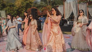 Bridesmaids dance on Say na Say na| Sangeet | Surprise | Wedding | Bride Squad | Swing it with Anu Thumb