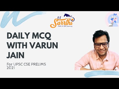 Daily MCQ Practice with Varun Jain !!! Mini Mock (10th Sept)
