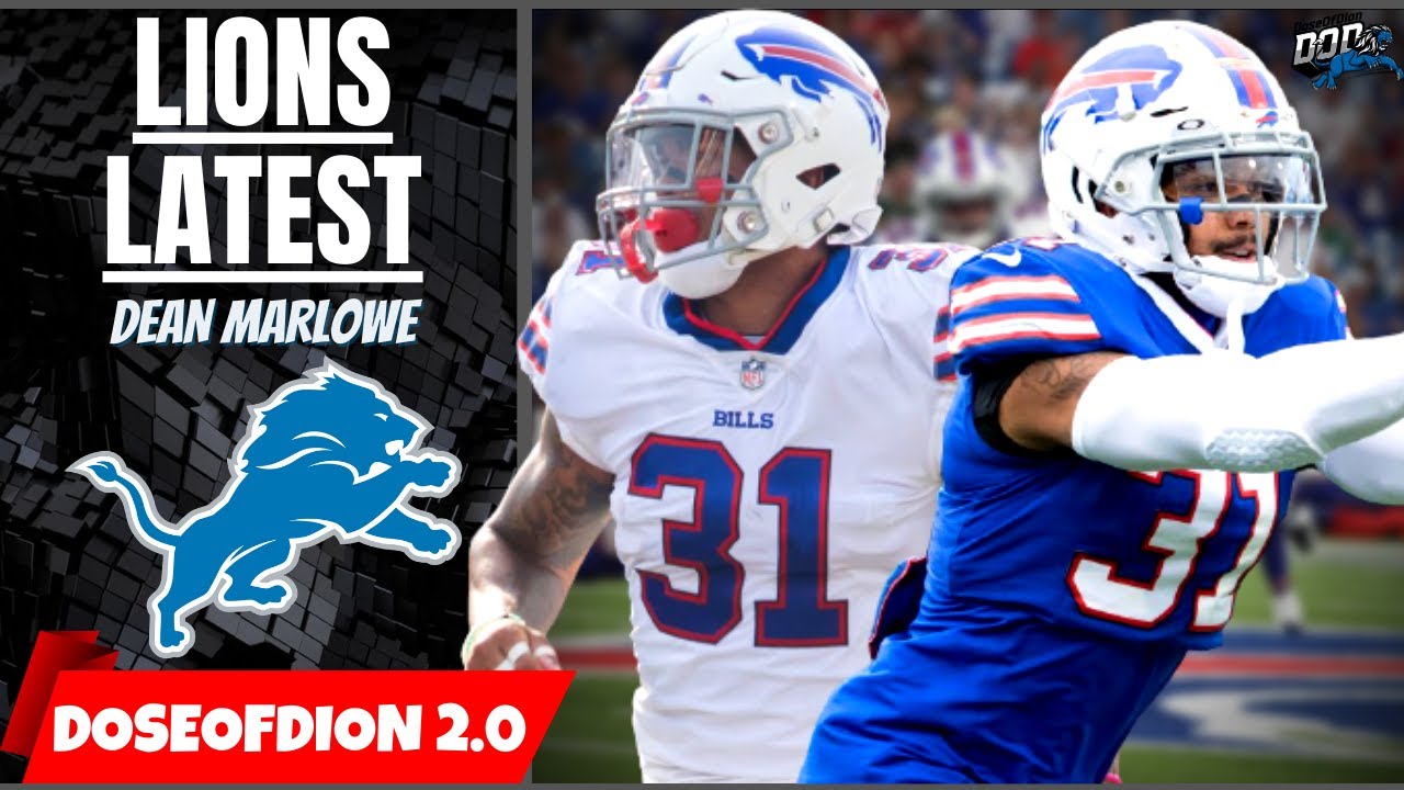 Lions Host Free Agent Safety Dean Marlowe: Lions Latest