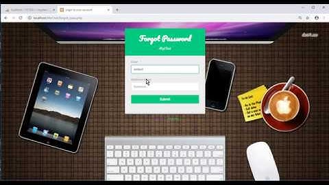 Php Chat Application Tutorial 12 - Php Forgot Password Tutorial - Php Projects