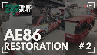 Toyota AE86 Trueno Restoration Update #2