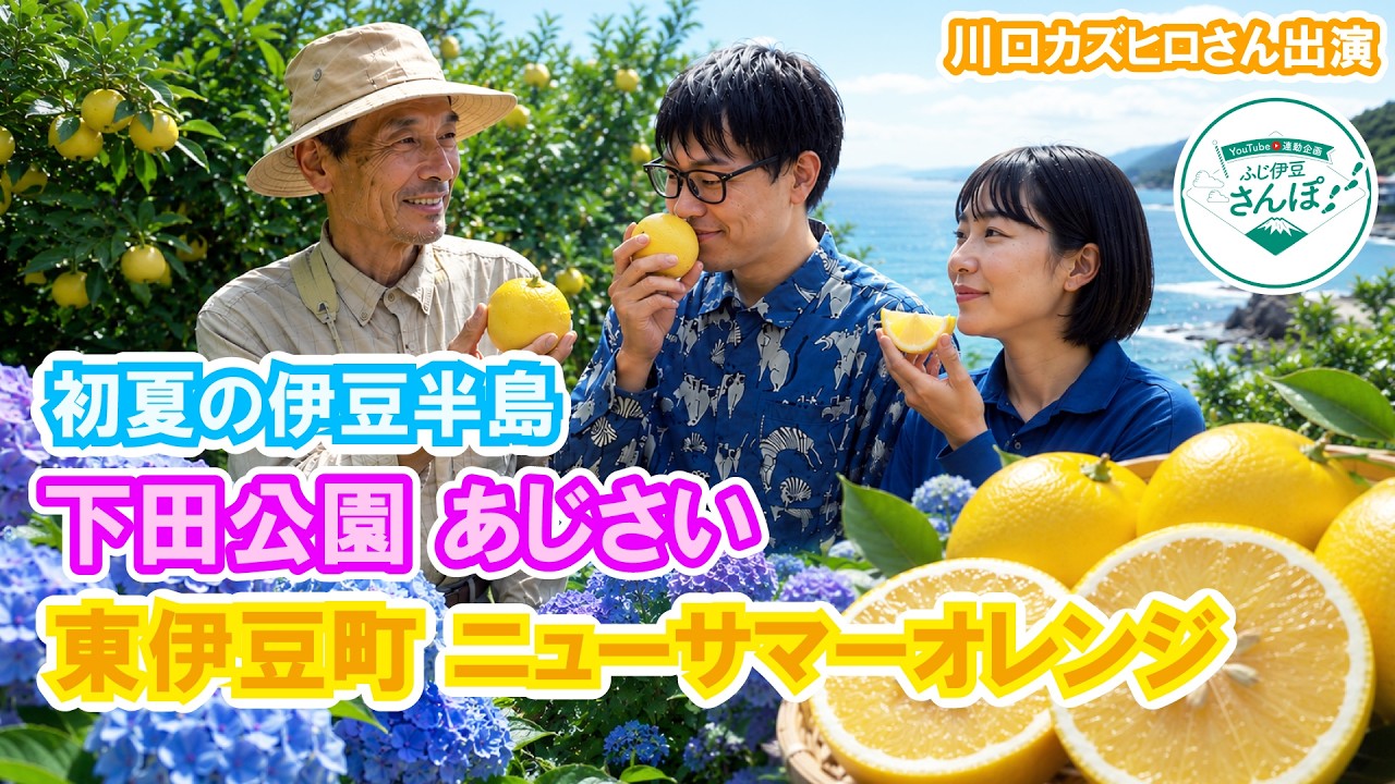 Stroll] Early Summer on the Izu Peninsula: Commodore Perry Would