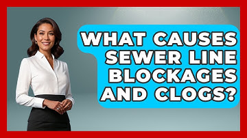 What Causes Sewer Line Blockages and Clogs? | Your Utilities Hub
