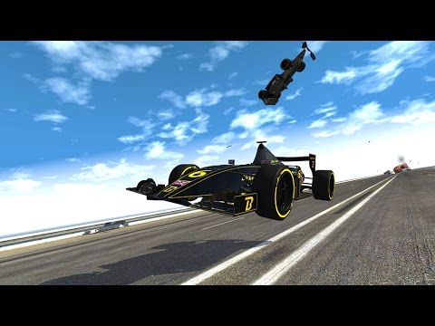 BeamNG drive - FR16 Formula Car Crash Testing