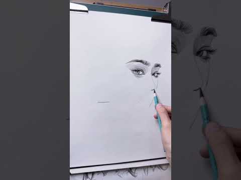 How to Draw a of Girl - Drawing Face Portrait