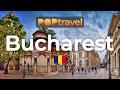 Walking in bucharest  romania  old town to parliament  4k 60fps u.