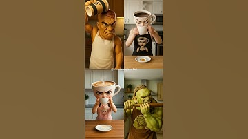 Thumbnail of Tung Sahur vs Espressona vs Ballerina vs Brr Brr Patapim #brainrot #tungtungtungsahur