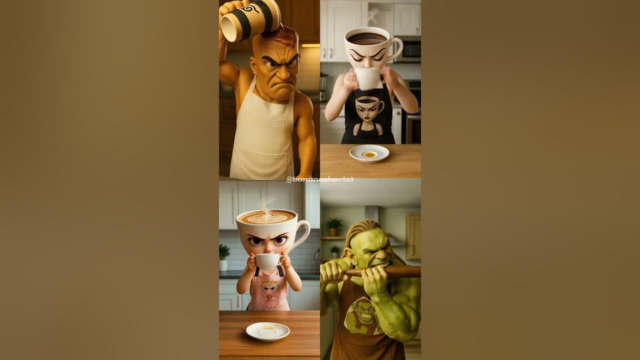 Tung Sahur vs Espressona vs Ballerina vs Brr Brr Patapim #brainrot #tungtungtungsahur