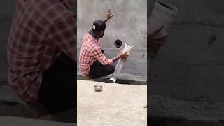 super tric gas pipe or outlet ek sath🧑🔧#shorts #plumber #technician