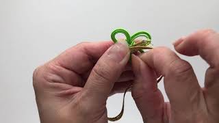 水引クローバー結びに平ゴムを取付する方法動画 Youtube