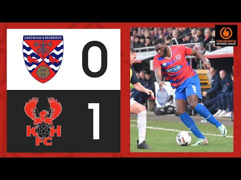 Dagenham & Red. Kidderminster Goals And Highlights