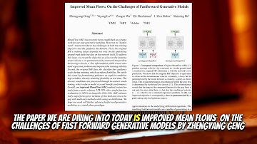 Improved Mean Flows: On the Challenges of Fastforward Generative Models (Dec 2025)