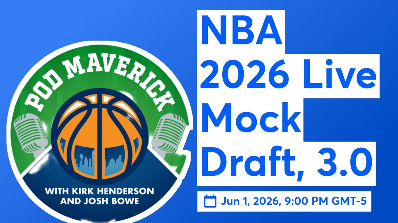 NBA 2026 Live Mock Draft, 3.0