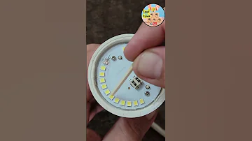 طريقة لاول مرة لاصلاح المبة الليد 