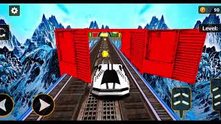 Can I Survive These Sky Tracks || 😱 | Impossible Tracks Cyber Gameplay | screenshot 1