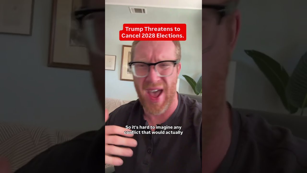 Trump Threatens To Cancel 2028 Elections Remain In Power