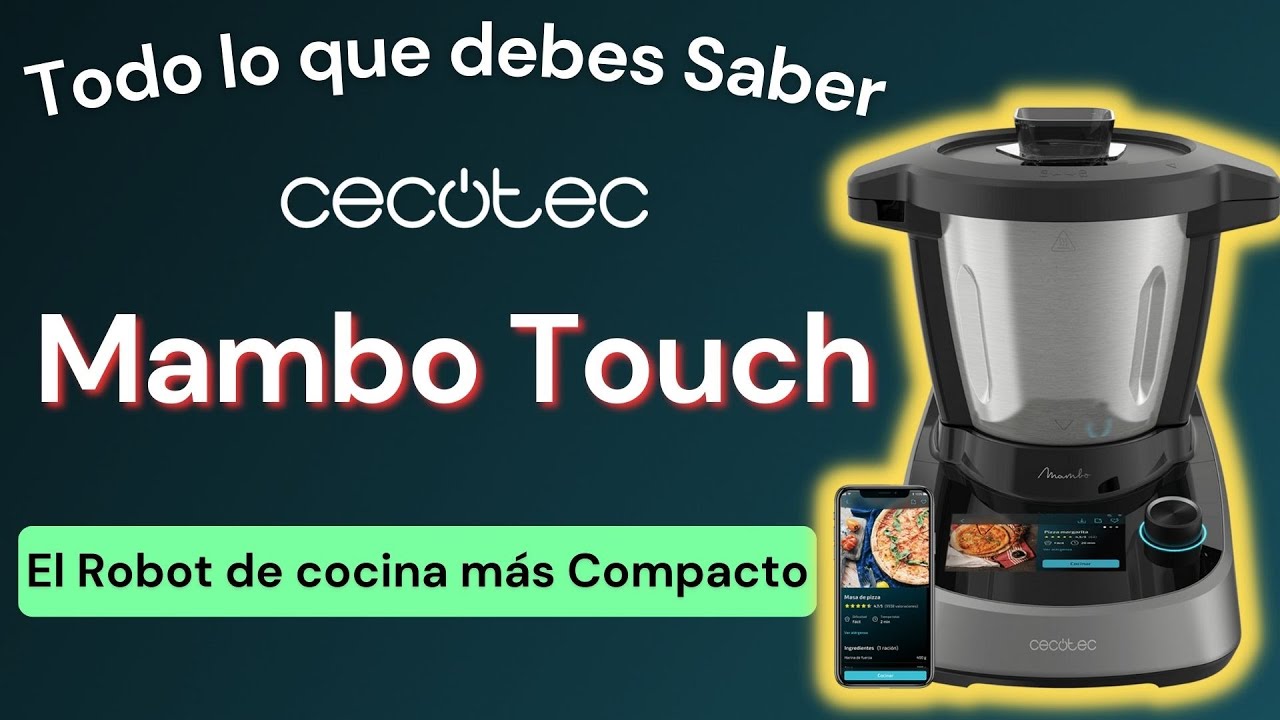 ⭐ Unboxing del Mambo Touch: El Robot de cocina más Compacto y la mejor  alternativa a Thermomix 