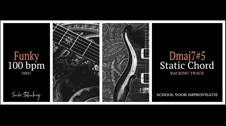 Funky Dmaj7#5 0001 - Static Chord Backing Track - 100bpm
