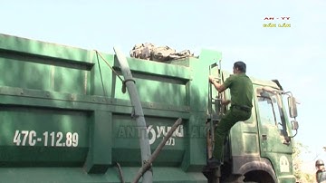 Phát hiện vụ khai thác cát trái phép trên sông Krông Pắk