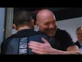 Khabib Nurmagomedov meets up with Dana White