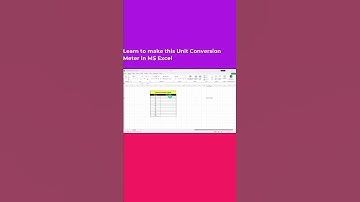 Unit Conversion in Excel | CONVERT Function Tutorial with Examples