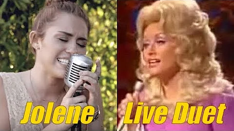 [Exclusive Music Mashup] ... Jolene - Miley Cyrus / Dolly Parton | LIVE Duet - Enactment