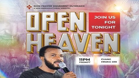 NIGHT OF OPEN HEAVEN  [2ND DECEMBER, 2025]