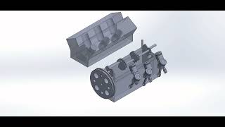 SolidWorks V6 Engine Animation