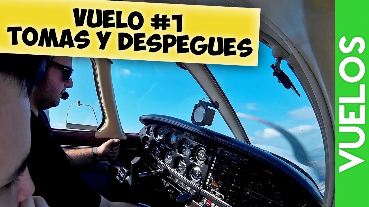 [HD] Vuelo Local #01 - Piper PA28: Circuitos con Javier Temes