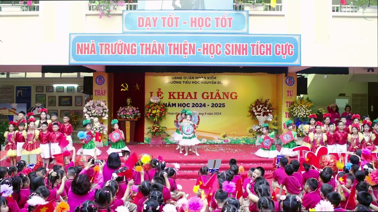 VĂN NGHỆ KHAI GIẢNG NĂM HỌC 2024-2025 - TIẾT MỤC MÙA THU NGÀY KHAI TRƯỜNG