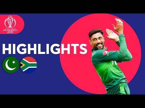 Haris Sohail Hits 89! | Pakistan vs South Africa – Match Highlights | ICC Cricket World Cup 2019