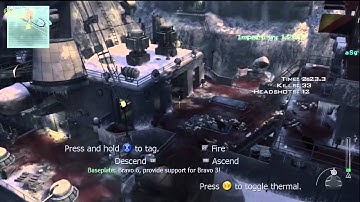 MW3 Arctic Recon in less than 3:30 - dr0n3d Achievement / Trophy - Special Ops Mission - Droned
