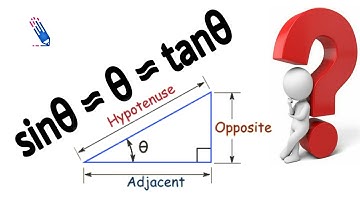 Small angle approximation (sinθ ≈ θ ≈ tanθ) || complete derivation ||