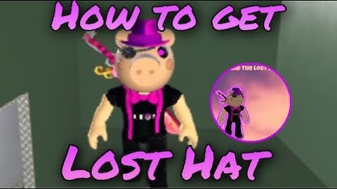 How to get “LOST HAT” Badge and “Minitoon” Morph |Smokey’s Piggy Rp|