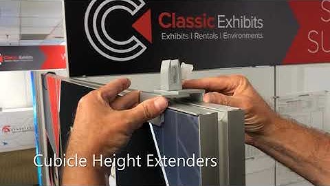 Cubicle Height Extenders |  Raise the Height of an Office Partition