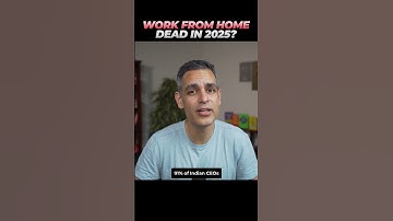 Is Work From Home DEAD in 2025?! | Warikoo Careers #shorts