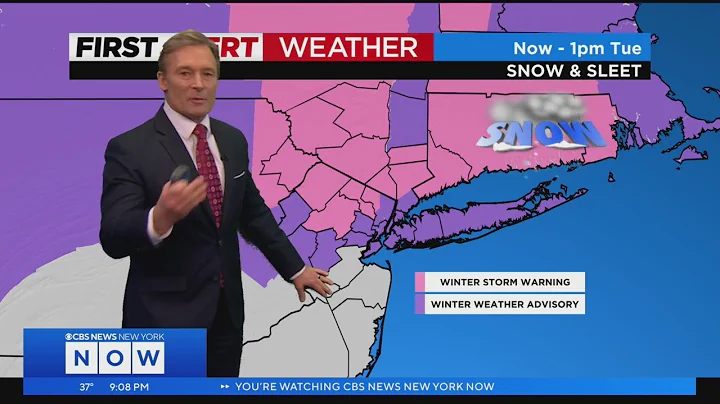 First Alert weather: CBS2 9 p.m. forecast