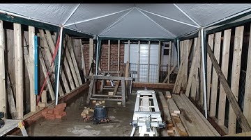 MODEL RAILWAY LAYOUT SHED BUILD PART 8