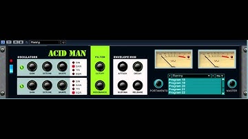 Free VST - Acid Man Synth - vstplanet.com