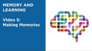MOOC EDSCI1x | Video 5:  Making Memories | Memory and Learning