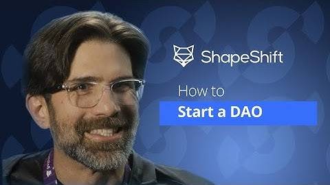 How To Start a DAO