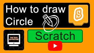How to draw a circle in Scratch. ✅ #scratch