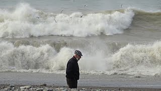 Январский шторм на Черном море